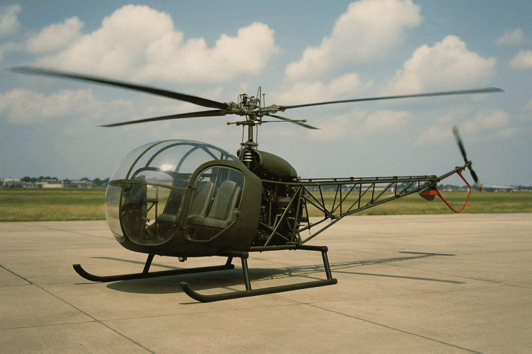 Os Avanços do Helicóptero na Década de 1950: Um Salto na Aviação Vertical