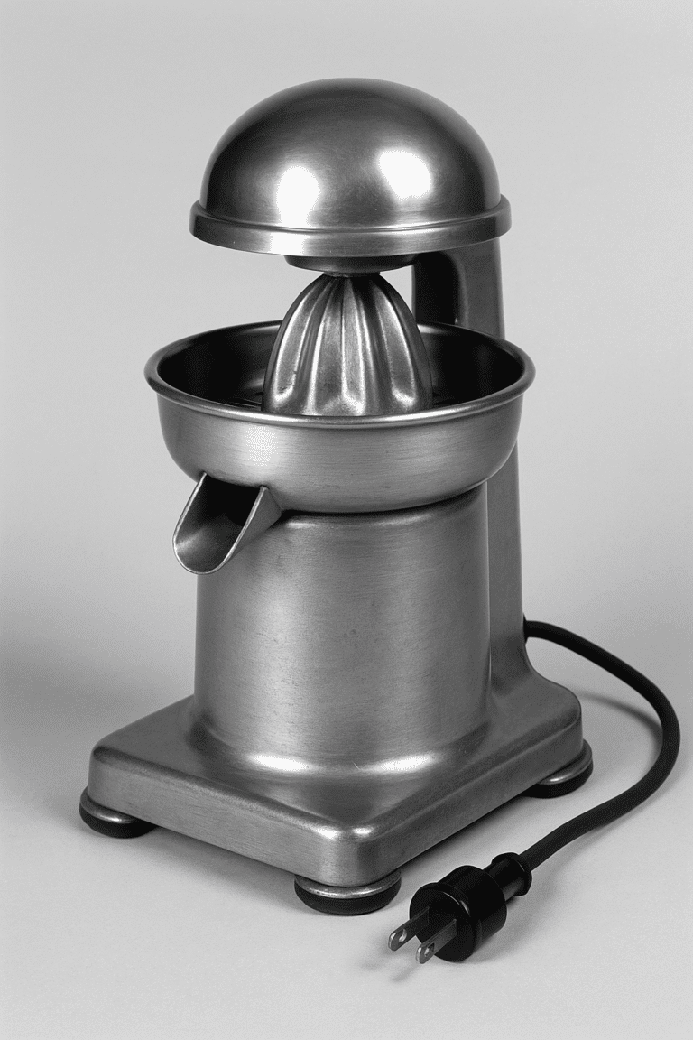 A Origem do Espremedor Elétrico: A Revolução na Extração de Sucos