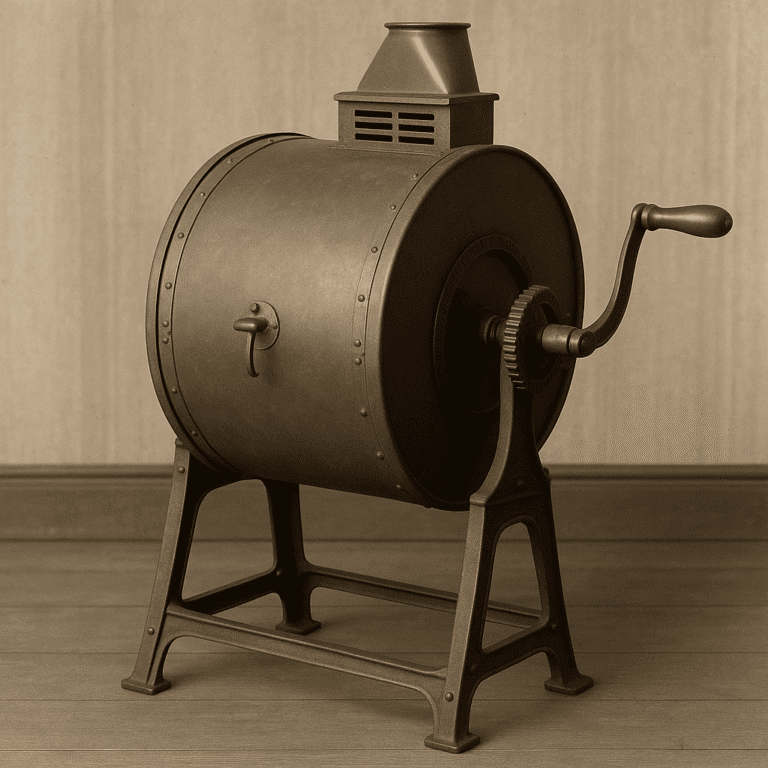 A evolução inicial da máquina de secar roupas