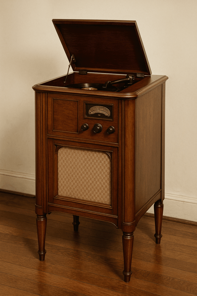 A origem da vitrola: a sofisticação sonora da década de 30