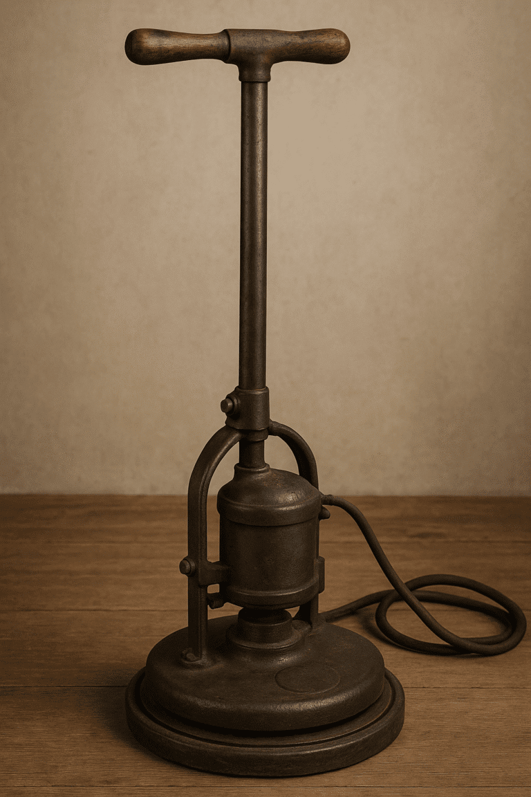 A evolução da enceradeira: quando a limpeza começou a ganhar eficiência