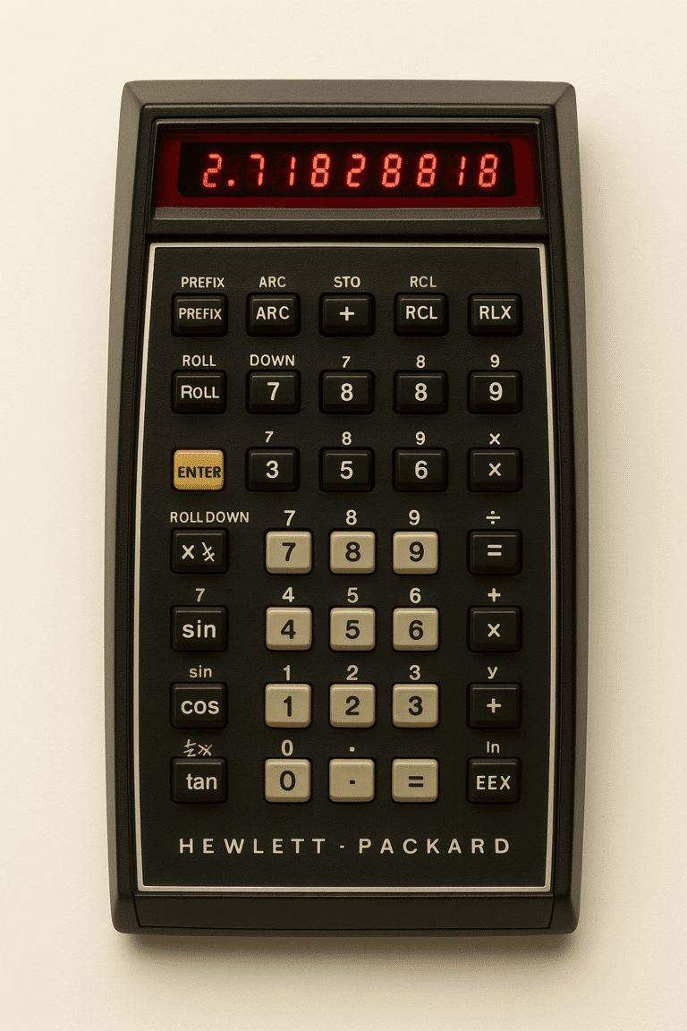 A Invenção da Calculadora HP: A Revolução Científica de Bolso