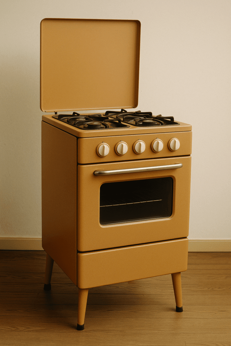Década de 60 e os avanços dos fogões: acendimento automático e mesa inox