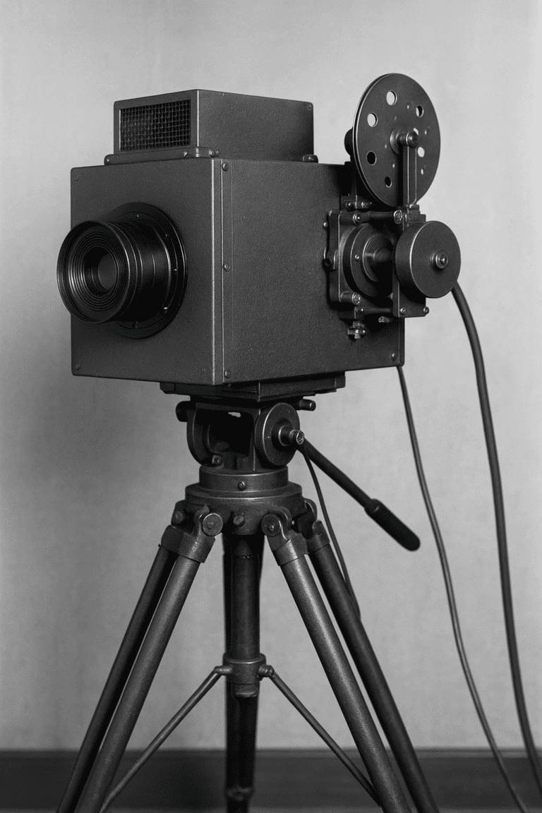 A Invenção da Câmera de Vídeo em 1927: O Início das Imagens em Movimento Gravadas
