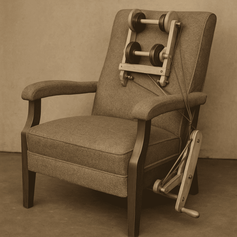 A origem da poltrona massageadora: o conforto que nasceu nos anos 50