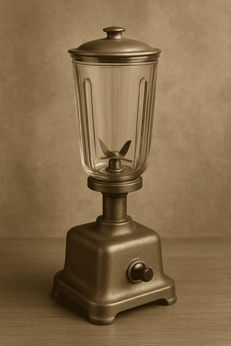 A Invenção do Liquidificador na Década de 1920: O Início de uma Revolução na Cozinha