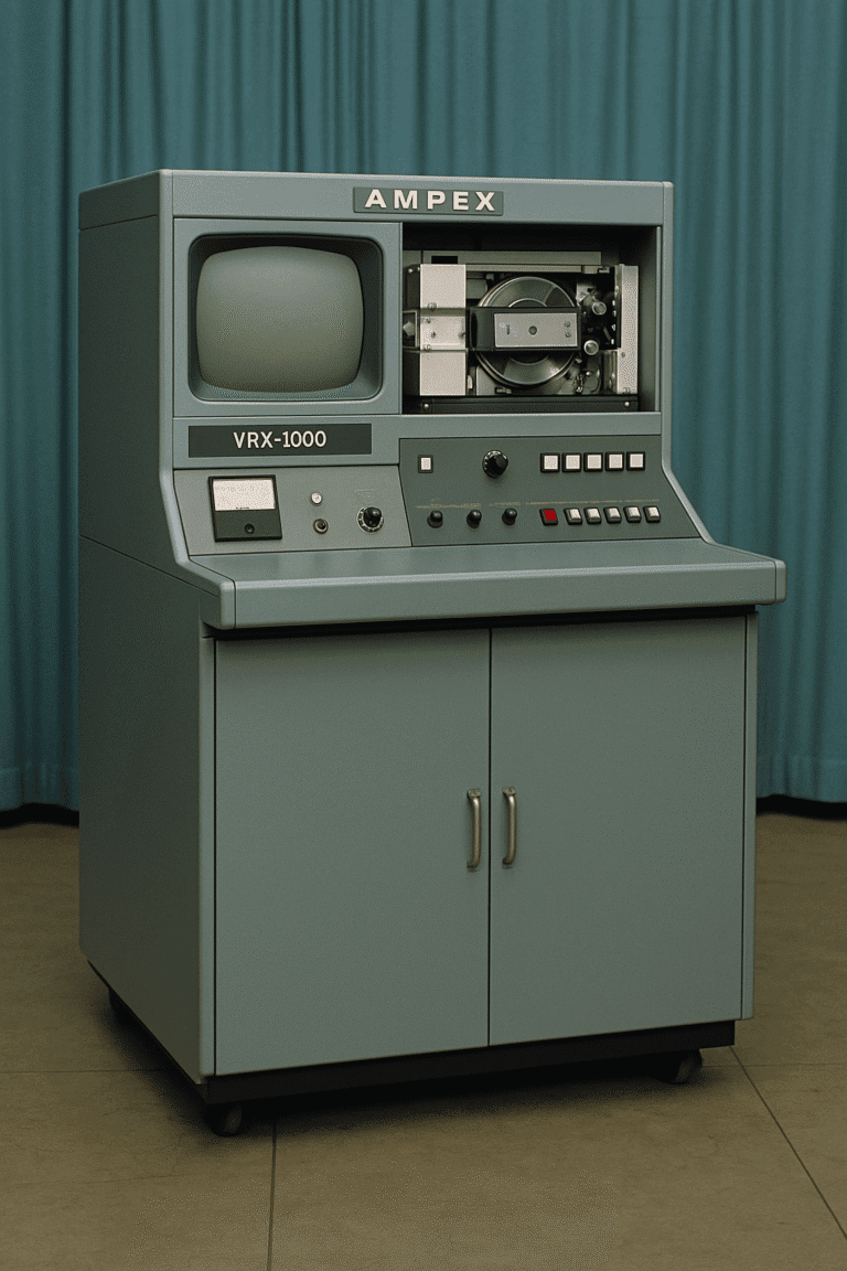 O Videocassete nos Anos 50: O Início de uma Revolução Tecnológica