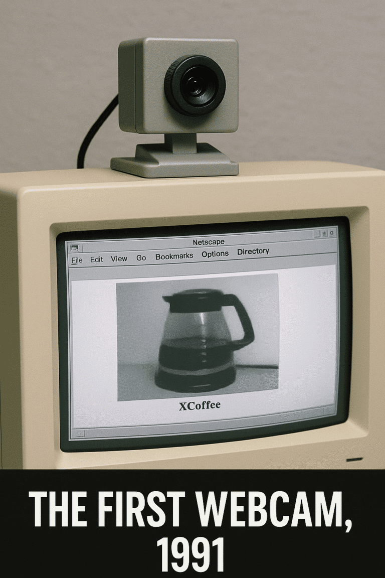 A Invenção da Webcam: Como Tudo Começou e Sua Evolução Até Hoje
