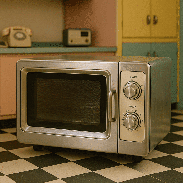 O Micro-ondas na Década de 60: A Popularização de uma Revolução na Cozinha