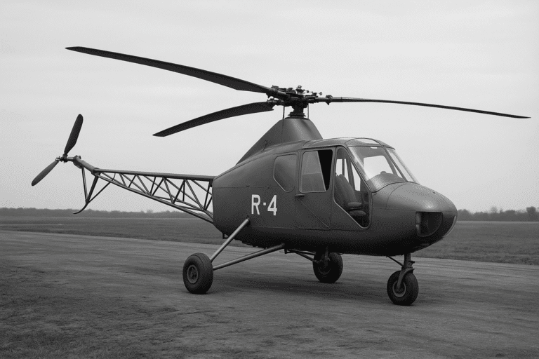 O Desenvolvimento do Helicóptero na Década de 1940: O Início de Uma Nova Era nos Céus