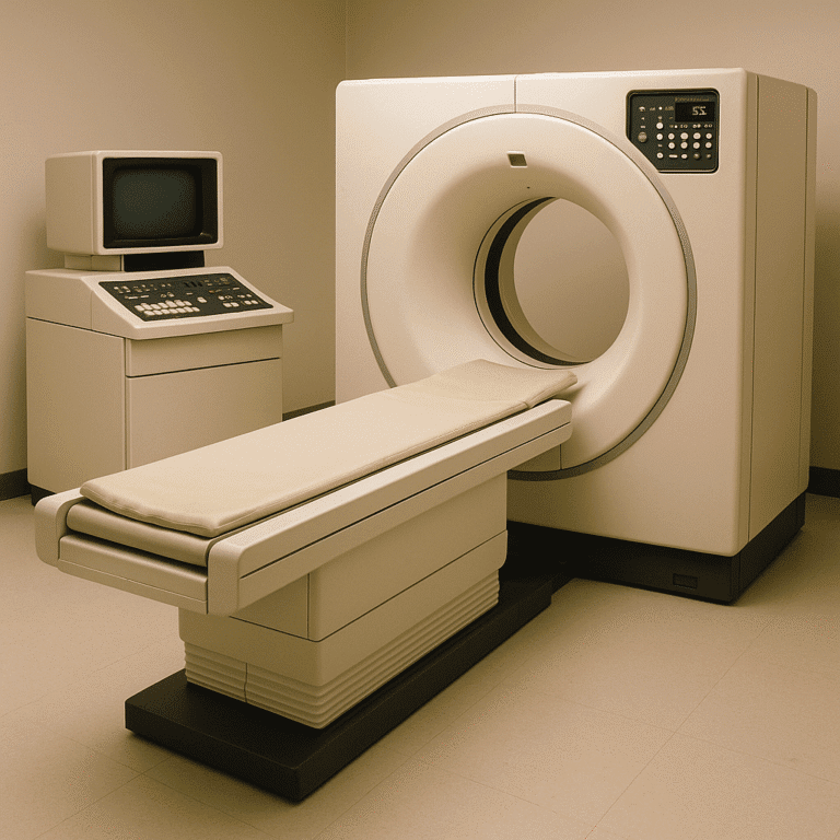 As Revoluções da Tomografia na Década de 80: Mais Rápida, Mais Precisa e Menos Invasiva