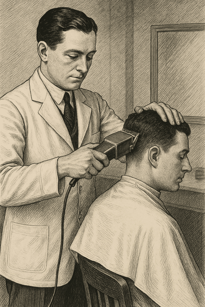 máquina de cortar cabelo