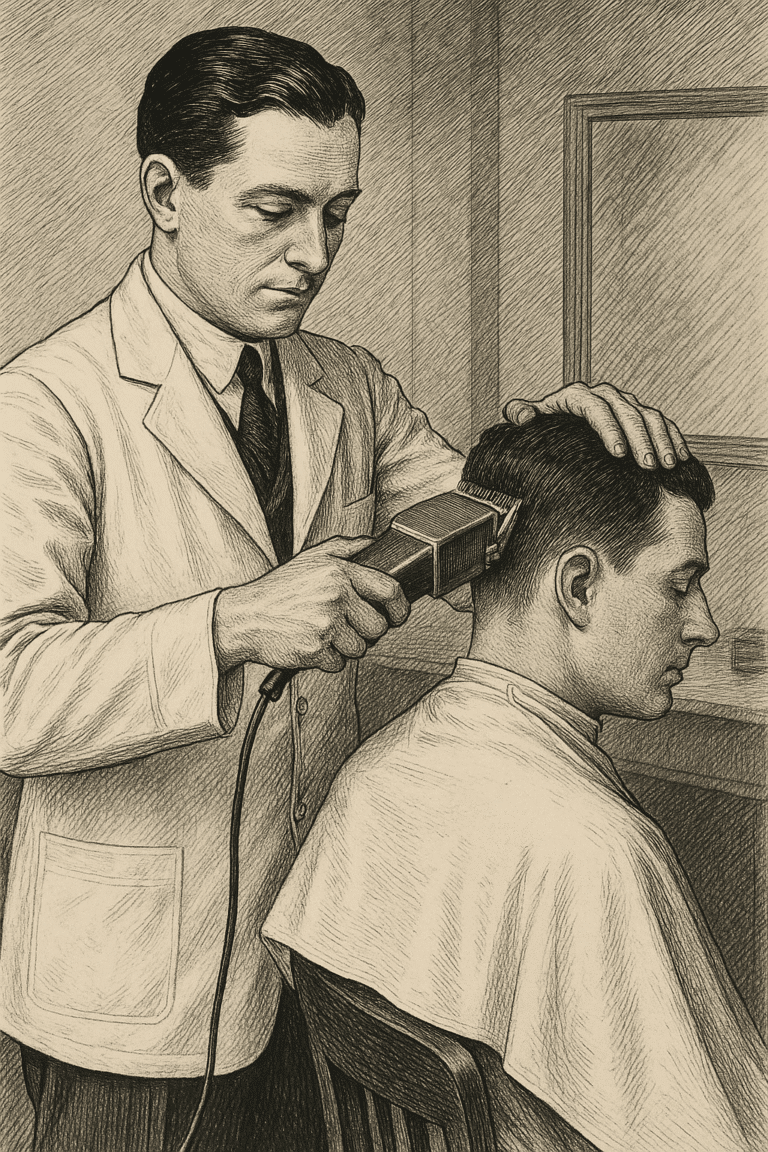 máquina de cortar cabelo