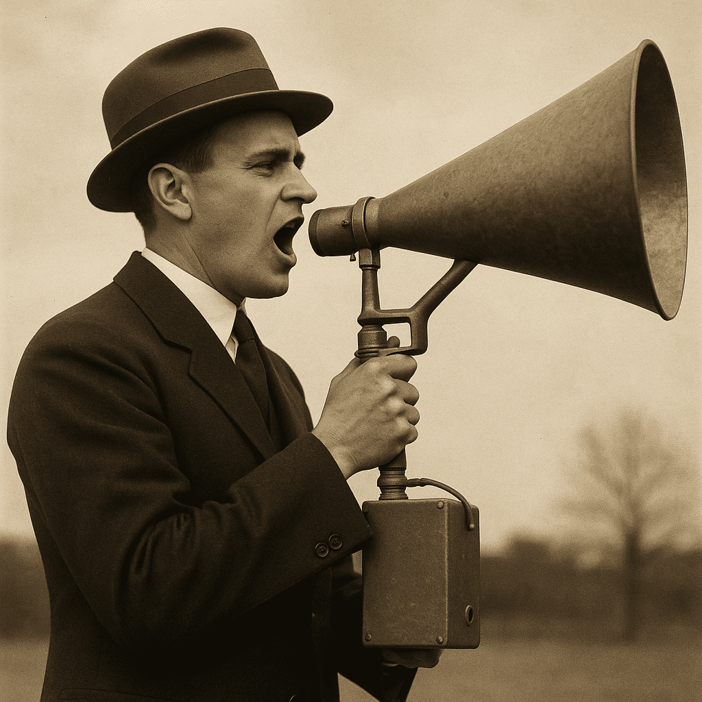 megafone elétrico