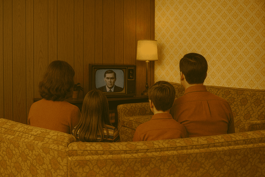 impactos da TV na década de 70