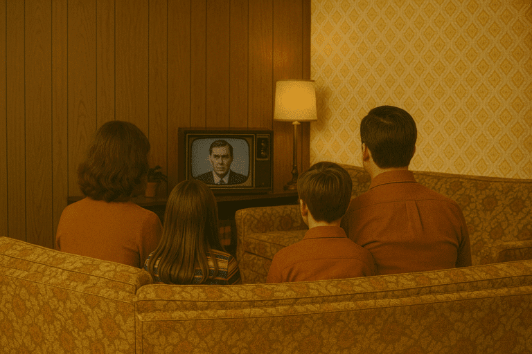 impactos da TV na década de 70