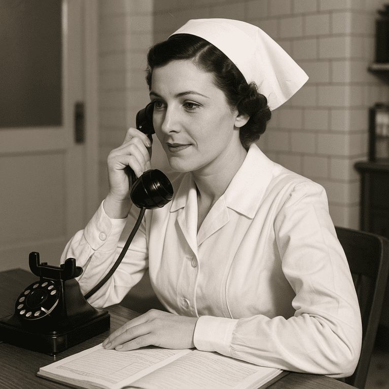 telefone na década de 30