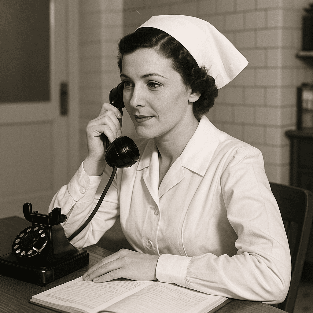 telefone na década de 30